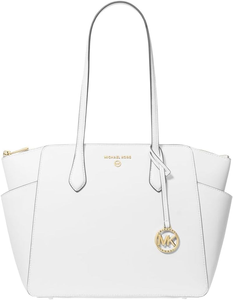 Michael Kors Marilyn Md Tz Tragetasche Damen Taschen Naty Shop Optisches Weiß