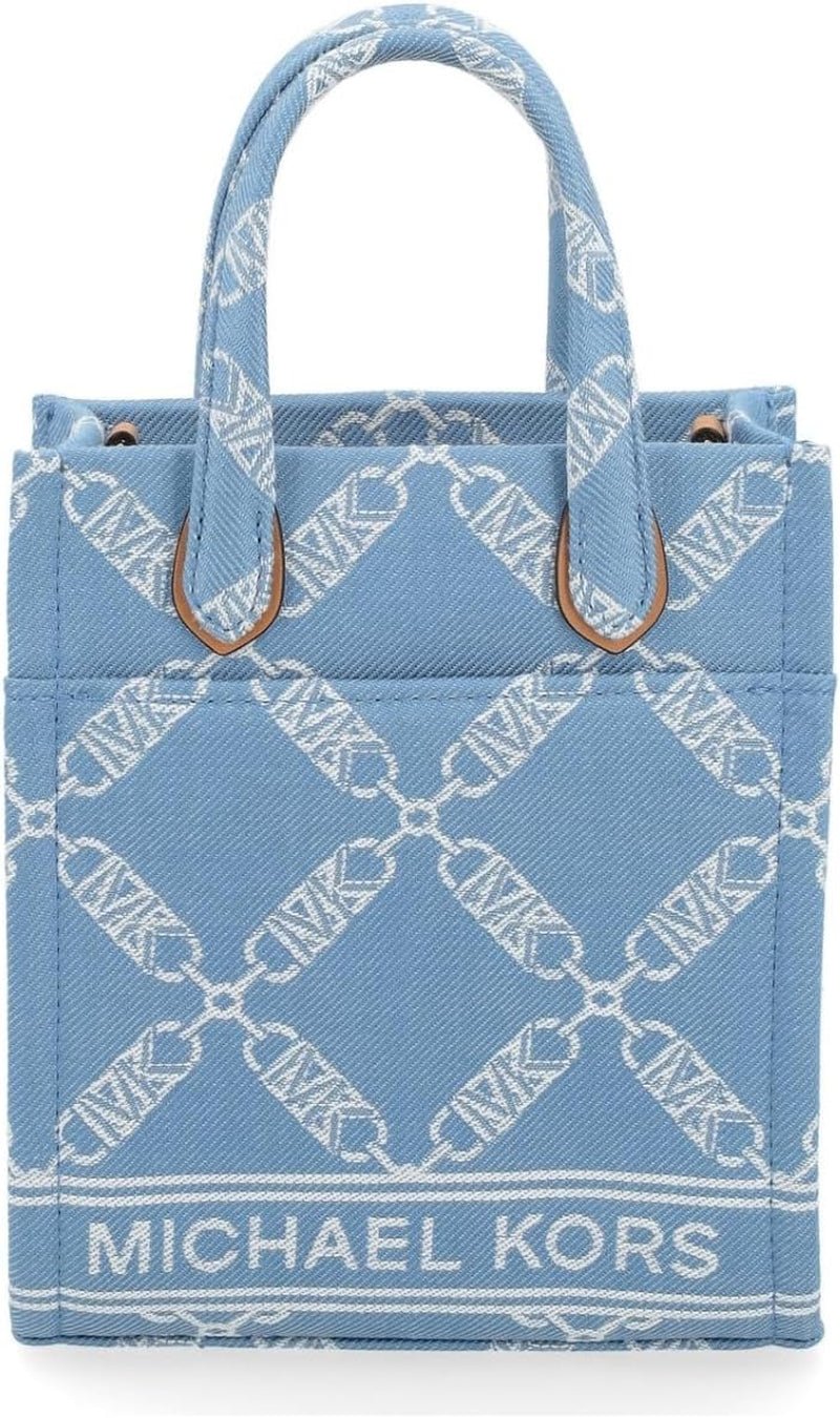 Michael Kors Damen Gigi Extra-Kleine Handtasche, Blau Damentaschen Naty Shop Standardtitel