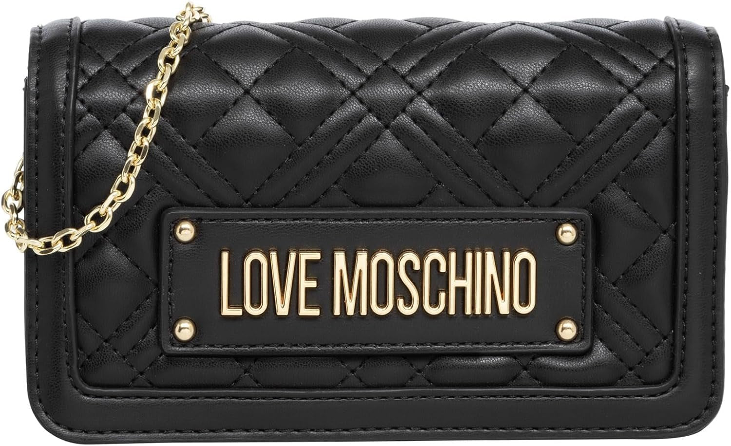 MINIBAG für Damen Love Moschino, schwarz Naty Shop Damentaschen
