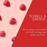 myfruits Himbeere, gefriergetrocknet, 300g, ohne Zusatzstoffe, 100% getrocknete Himbeere, gefriergetrocknete Früchte für Müsli oder als Snack... Dehydrierte Produkte Naty Shop