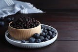 Mynatura Bio gefriergetrocknete Waldheidelbeeren I Heidelbeeren I Früchte I Beeren I Naturprodukt I Bio-Qualität I Beutel (1x 200g) Dehydrierte Produkte Naty Shop
