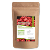 Mynatura gefriergetrocknete Erdbeerscheiben I Gemüse I Natur I Trockenobst I Obst I - leicht getrocknet (1 x 350g) Dehydrierte Produkte Naty Shop 350 G (1 Packung)