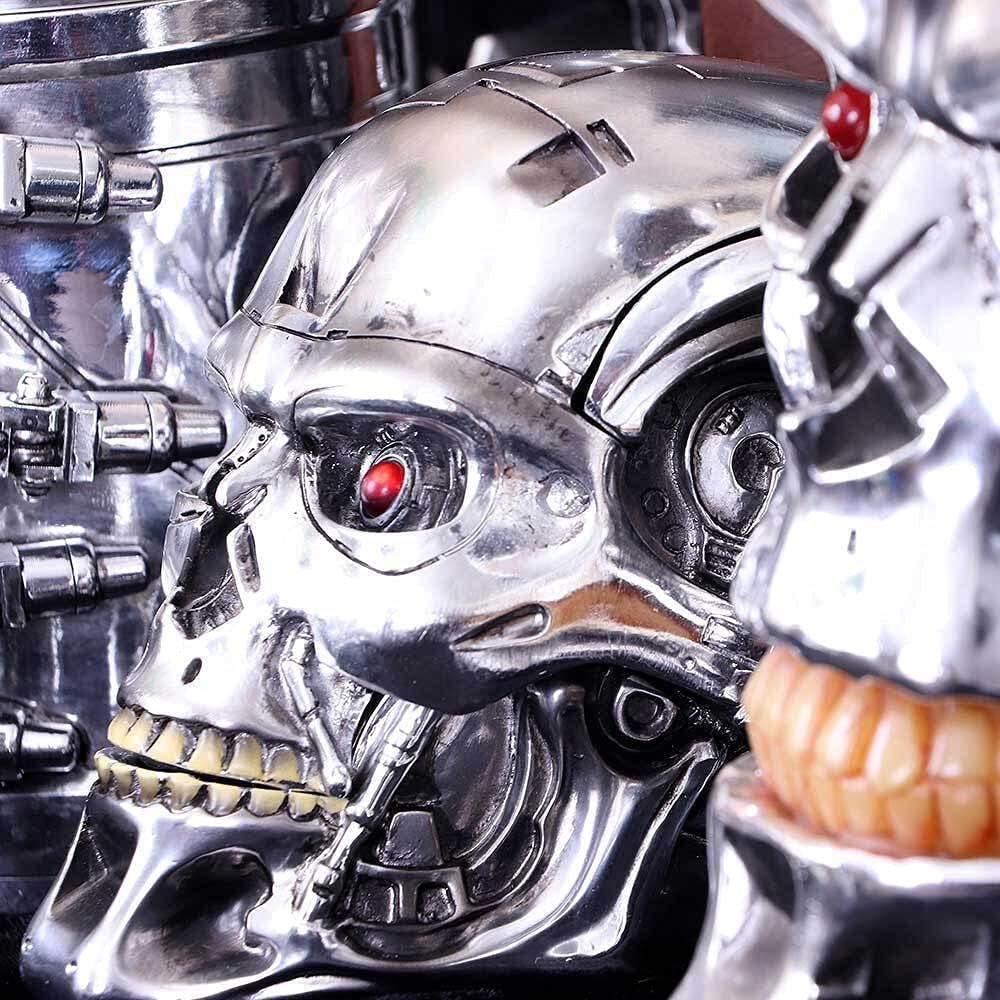 Nemesis Now, T-Box, 18 cm, Silber, Harz, Einheitsgröße Statuetten und Skulpturen Naty Shop