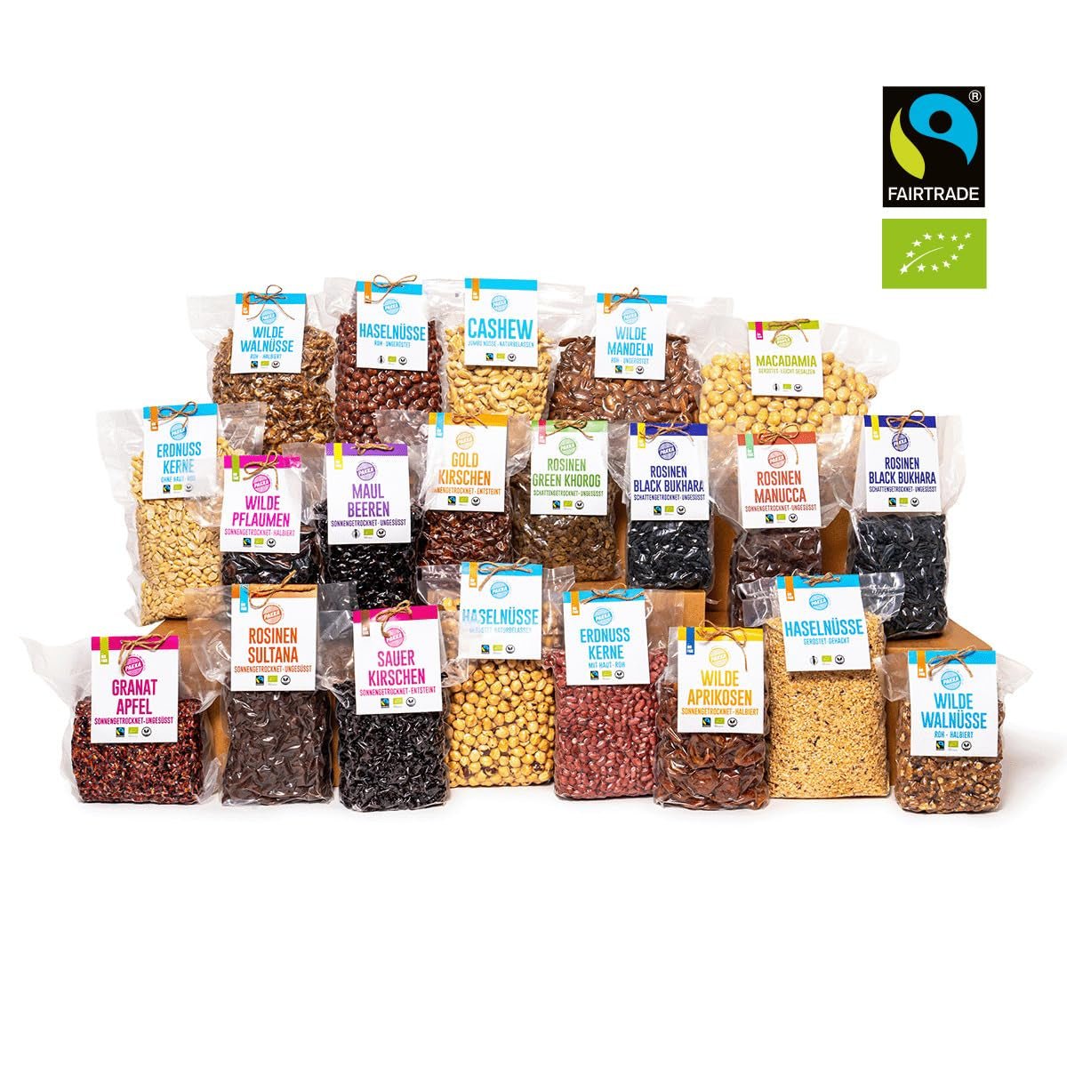 PAKKA Bio-Fairtrade-Physalis 1kg, Bio- und Fairtrade-Sanddorn getrocknet, ungesüßt, ungeschwefelt, direkt vom Produzenten in Kolumbien produziert und abgefüllt, vegan 1000g (1 Packung) Dehydrierte Produkte Naty Shop