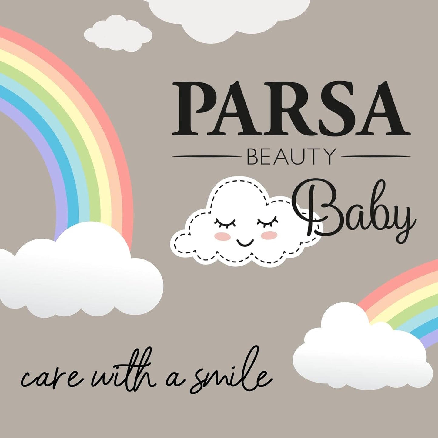 PARSA Beauty Babyhaarbürste mit Ziegenhaar – Babyhaarbürste aus FSC®-zertifiziertem Buchenholz – Bürste zur Pflege feiner Babyhaare – Babybürste Kinder – Bade- und Hautpflege Naty Shop