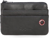 Pepe Jeans adge Wallet Men Naty Shop Navy Wallet mit Abzeichen