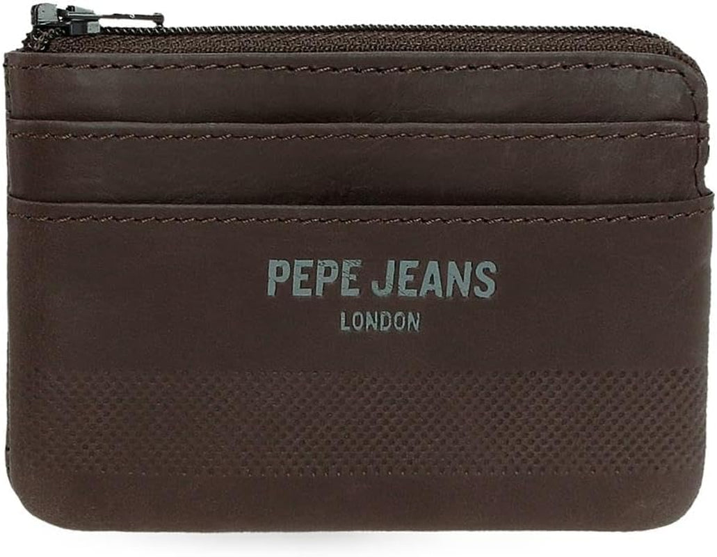 Pepe Jeans Deep Wallets, Geldbörsen, Geldbörsen, lässiges Kunstleder. Von Joumma Bags Damen-Geldbörse Naty Shop Braune Geldbörse