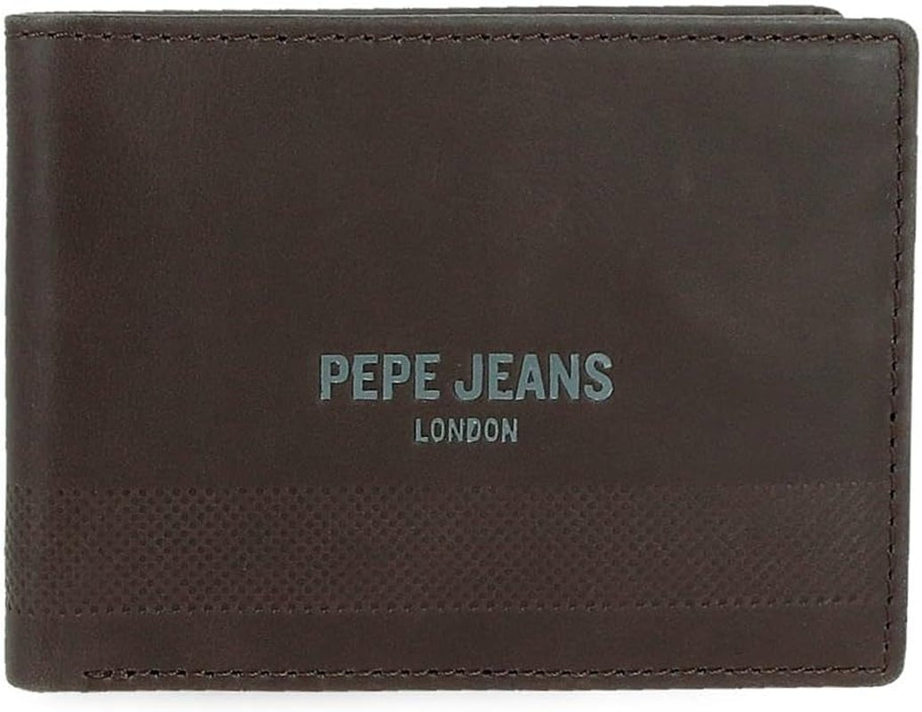 Pepe Jeans Deep Wallets, Geldbörsen, Geldbörsen, lässiges Kunstleder. Von Joumma Bags Damen-Geldbörse Naty Shop Braune Geldbörse 11