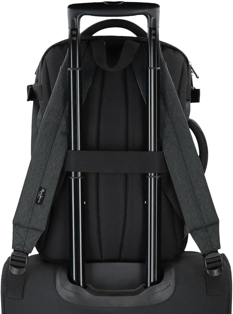 Pepe Jeans Jarvis kleine Umhängetasche grün 15x19,5x6 cm Polyester mit Kunstlederdetails Gepäck und Reiseausrüstung Naty Shop