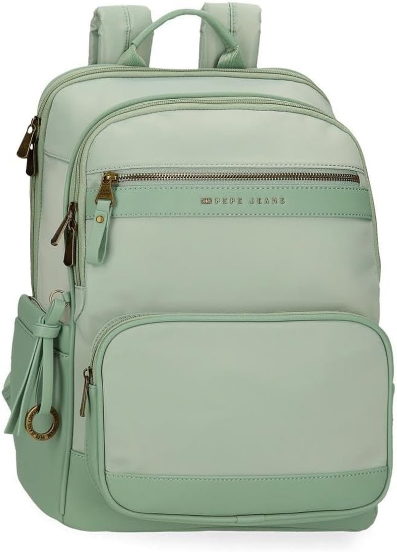 Pepe Jeans Morgan Lässige Rucksäcke Reisetaschen Beige Schwarz Kunstleder Für Damen Von Joumma Taschen Gepäck & Reiseausrüstung Naty Shop Grüner PC-Rucksack