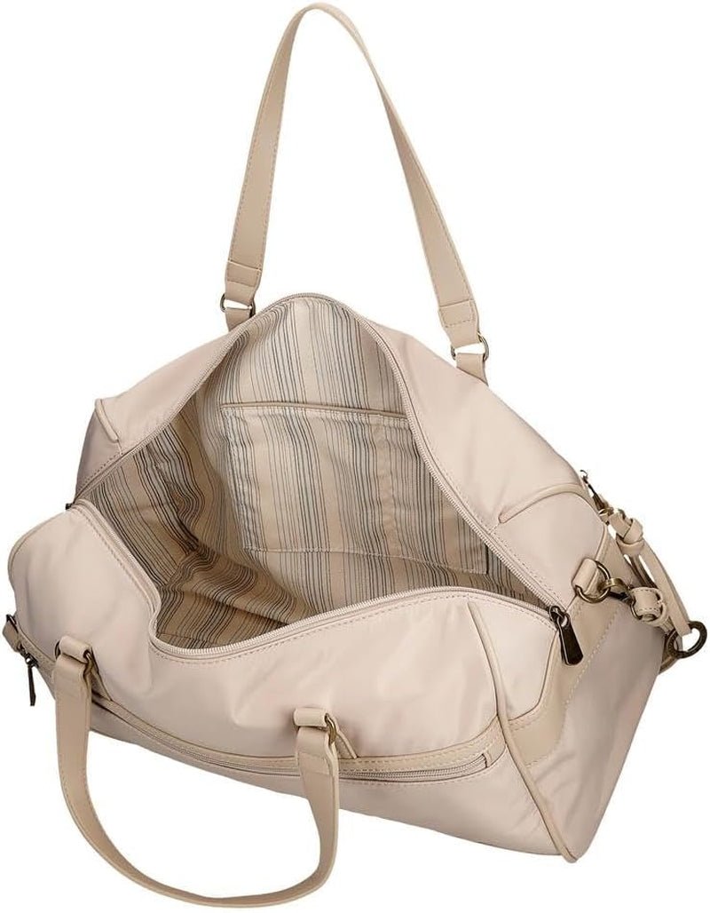 Pepe Jeans Morgan Lässige Rucksäcke Reisetaschen Beige Schwarz Kunstleder für Damen von Joumma Bags Gepäck & Reisen Naty Shop