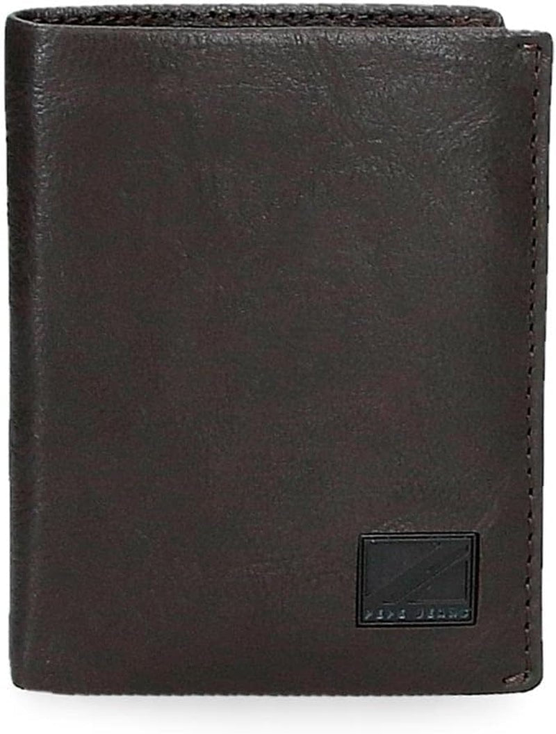 Pepe Jeans Leiter des Portfolios, Única Herrenbrieftasche Naty Shop Black