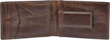 Fossil Andrew Bifold-Geldbörse aus Leder für Herren, 11,5 cm L x 1,9 cm B x 7,7 cm H, Herren-Geldbörse Naty Shop