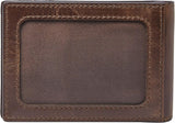 Fossil Andrew Bifold-Geldbörse aus Leder für Herren, 11,5 cm L x 1,9 cm B x 7,7 cm H, Herren-Geldbörse Naty Shop