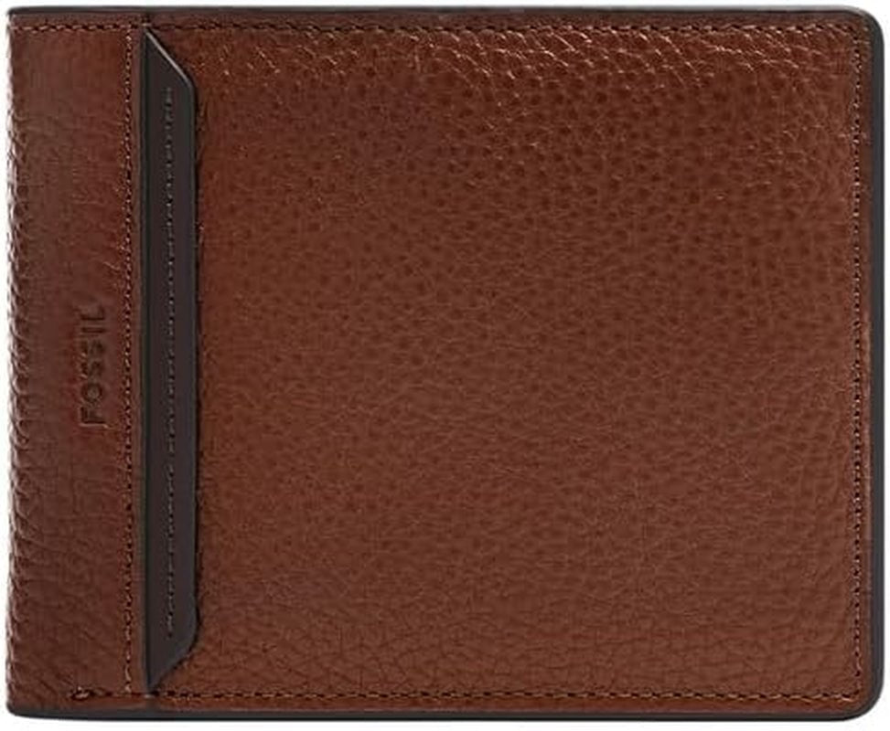 Fossil Huntington Bi-Fold Herren-Geldbörse Naty Shop Herren-Geldbörse Braun S