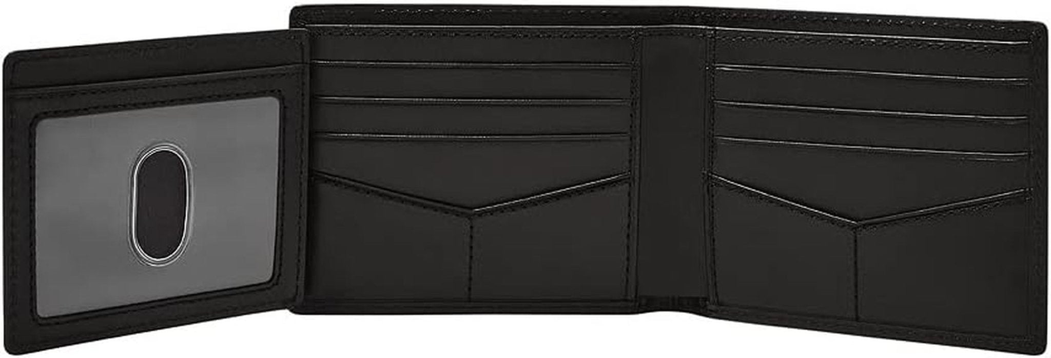 Fossil Herren-Geldbörse – Derrick RFID-Leder-Bifold mit Flip-ID, ML3681001 – 10,9 cm L x 1,27 cm B x 8,9 cm H Herren-Geldbörse Naty Shop