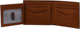 Fossil Everett-Geldbörse für Herren, mittelbraunes Bifold-Leder, 11,5 cm L x 2,5 cm B x 8,9 cm H ML4397210 Herren-Geldbörse Naty Shop