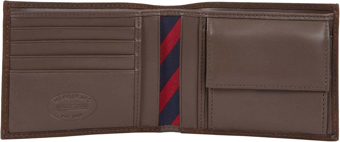 Tommy Hilfiger Johnson Herren-Geldbörse mit Münzfach Naty Shop Herren-Geldbörse