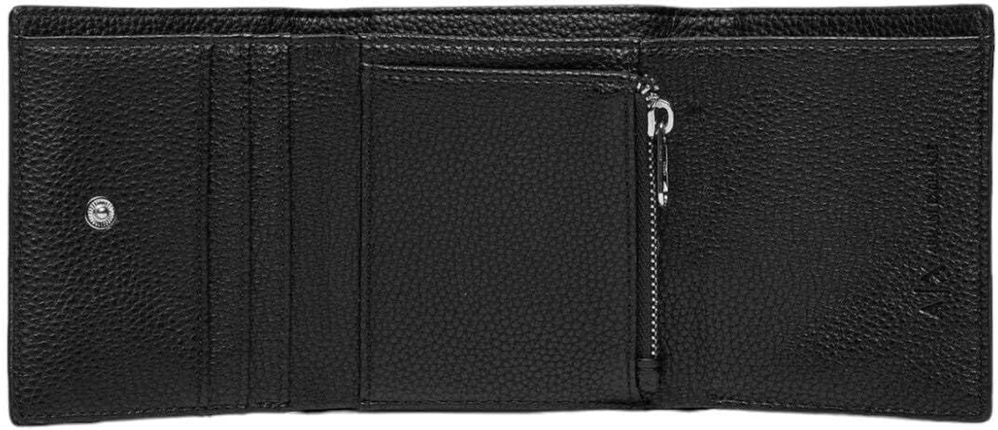 Armani Exchange Wave Bi-Fold Damen-Geldbörse, Schwarz Naty Shop Damen-Geldbörse