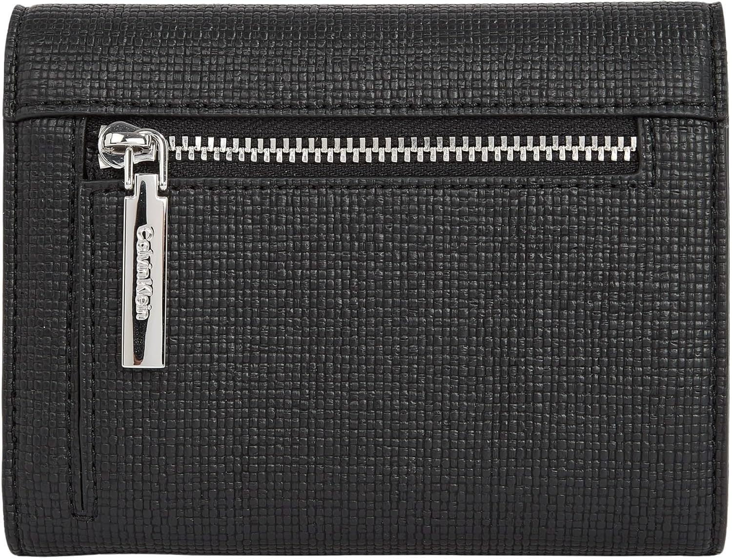Calvin Klein Daily Medium Trifold Klein Damen-Geldbörse, Schwarz (Ck Black), Lebensgröße Naty Shop Damen-Geldbörse