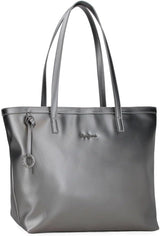 Pepe Jeans Ruby Portemonnaie, Geldbeutel, Portemonnaie, aus Polyester mit Kunstlederdetails. Fächer, Reißverschlüsse. Von Joumma Bags Damen Geldbörse Naty Shop Anthrazit Einkaufstasche