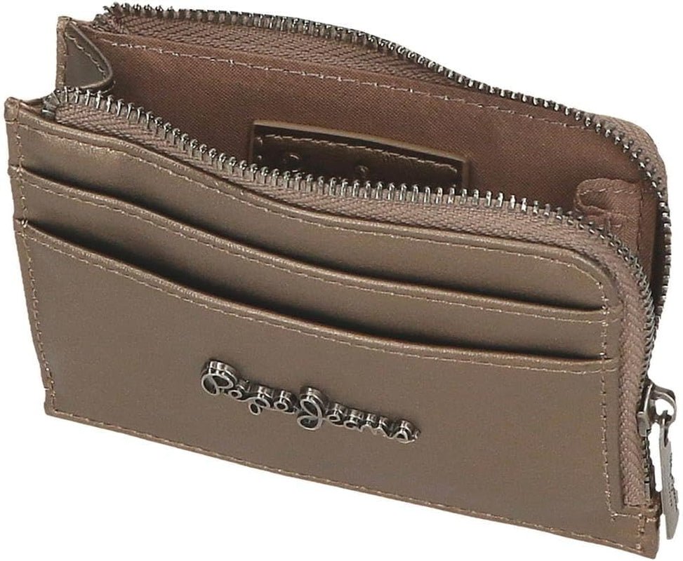 Pepe Jeans Ruby Portemonnaie, Geldbeutel, Portemonnaie, aus Polyester mit Kunstlederdetails. Fächer, Reißverschlüsse. Kaufen Sie bei Joumma Bags Naty Damen-Geldbörsen