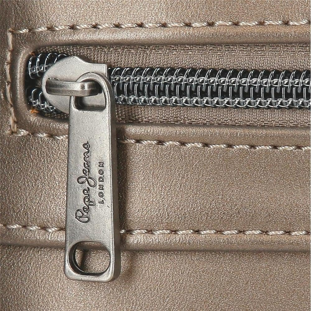 Pepe Jeans Ruby Portemonnaie, Geldbeutel, Portemonnaie, aus Polyester mit Kunstlederdetails. Fächer, Reißverschlüsse. Kaufen Sie bei Joumma Bags Naty Damen-Geldbörsen
