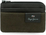 Pepe Jeans Hilltop Geldbörsen Geldbörsen Geldbörsen Lässiges Leder. Von Joumma Bags Herren-Geldbörse Naty Shop Grüne Geldbörse