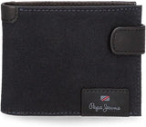Pepe Jeans Hilltop Geldbörsen Geldbörsen Geldbörsen Lässiges Leder. Von Joumma Bags Herren-Geldbörse Naty Shop Navy Horizontal Wallet