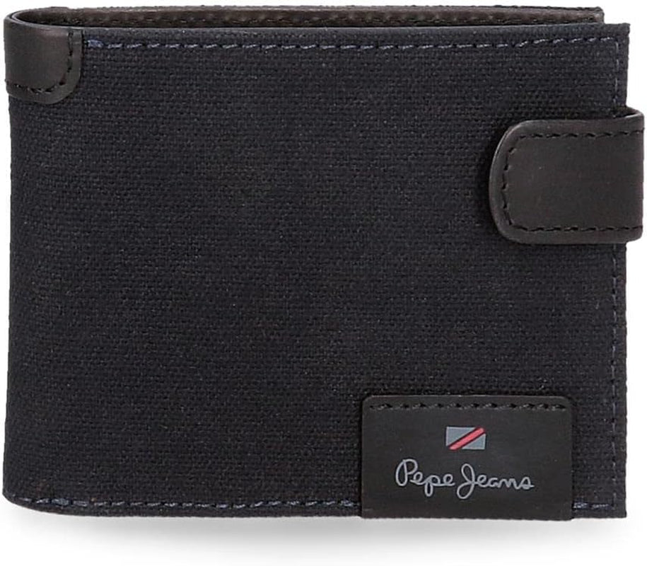 Pepe Jeans Hilltop Geldbörsen Geldbörsen Geldbörsen Lässiges Leder. Von Joumma Bags Herren-Geldbörse Naty Shop Navy Horizontal Wallet