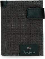 Pepe Jeans Hilltop Geldbörsen Geldbörsen Geldbörsen Lässiges Leder. Von Joumma Bags Herren-Geldbörse Naty Shop Anthrazit Click Wallet