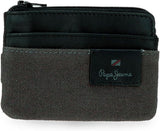 Pepe Jeans Hilltop Geldbörsen Geldbörsen Geldbörsen Lässiges Leder. Von Joumma Bags Herren-Geldbörse Naty Shop Anthrazit-Geldbörse