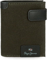 Pepe Jeans Hilltop Geldbörsen Geldbörsen Geldbörsen Lässiges Leder. Von Joumma Bags Herren-Geldbörse Naty Shop Green Click Wallet