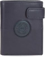 Pepe Jeans Cracker Rindsleder-Geldbörsen und Geldbörsen, Schwarz, Braun, Grün, verschiedene Größen Herren-Geldbörse Naty Shop Brown Click Wallet