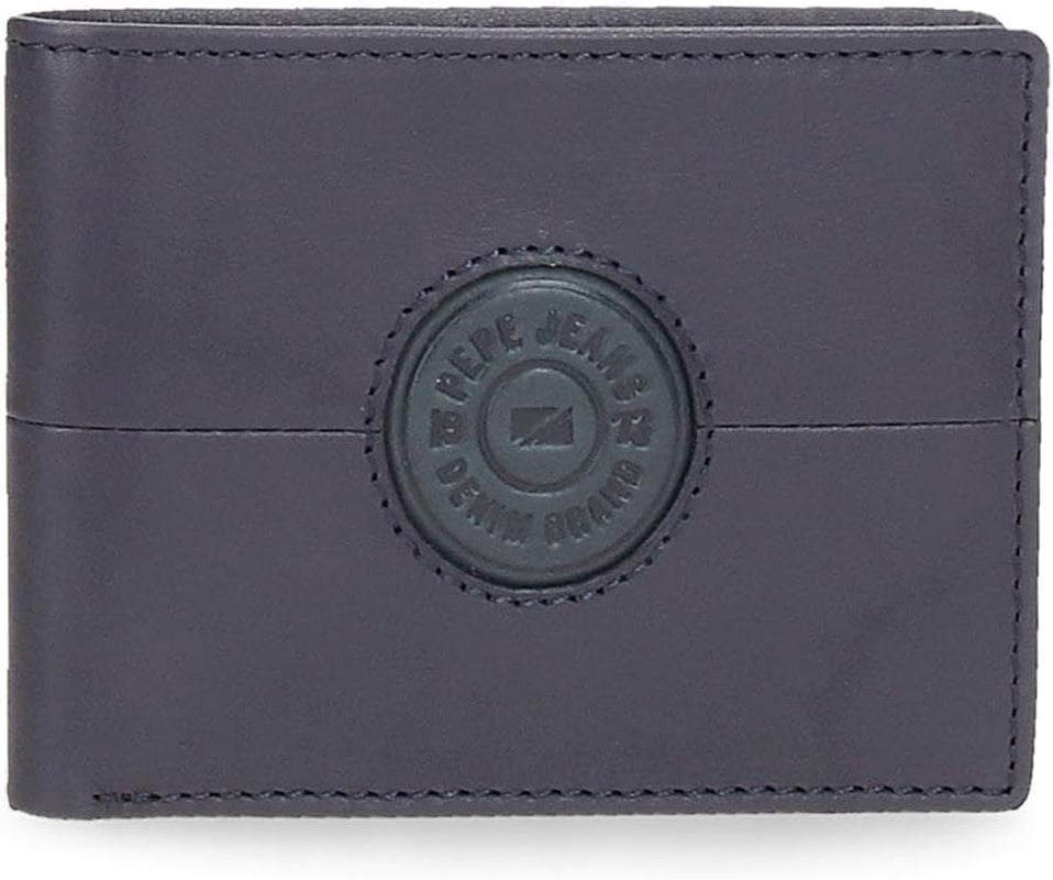 Pepe Jeans Cracker Geldbörsen und Geldbörsen aus Rindsleder, Schwarz, Braun, Grün, verschiedene Größen – Naty Shop