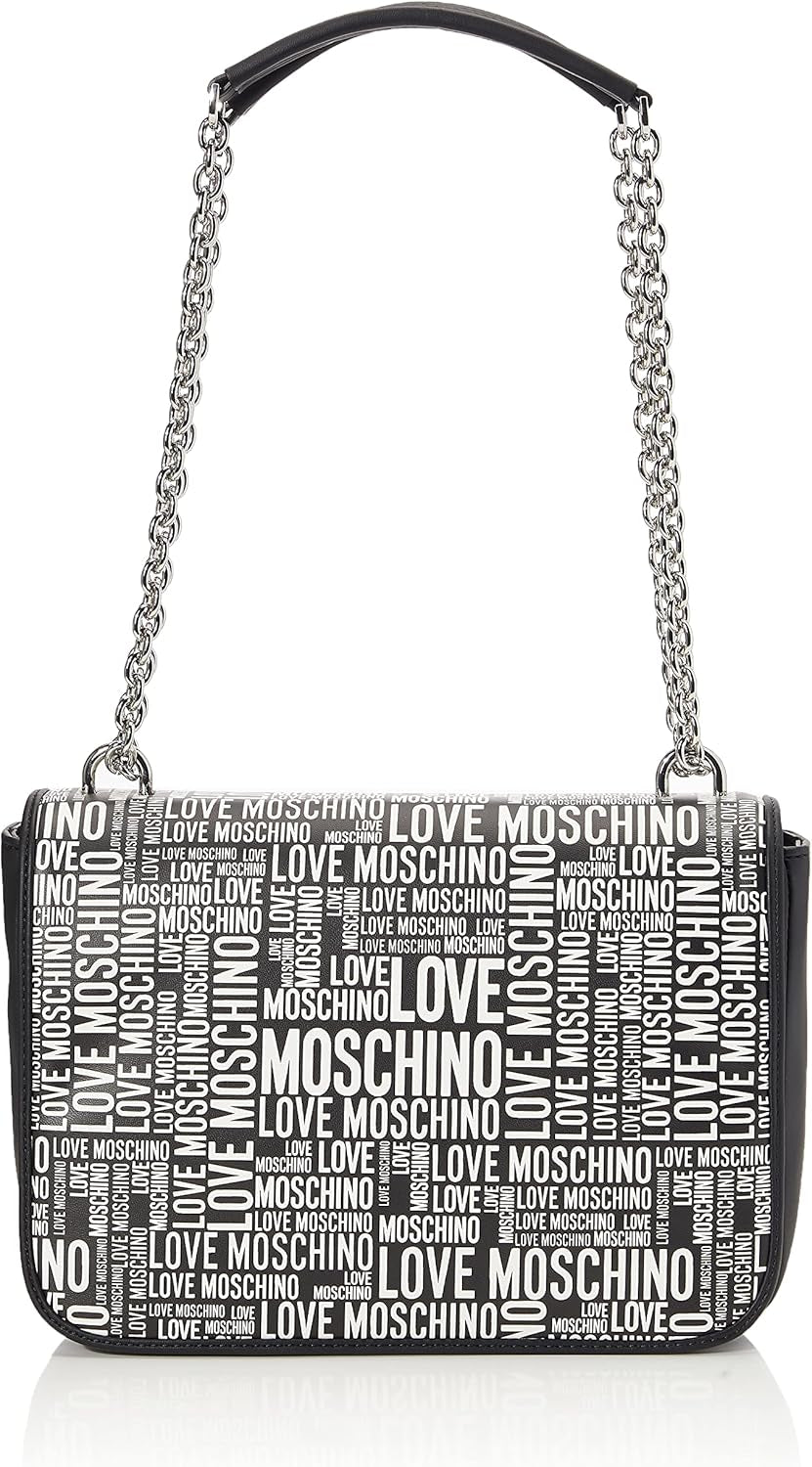 Love Moschino Damen-Umhängetasche Pre-Collection Herbst-Winter 2021 Schwarze Taschen Damen Naty Shop Standardtitel