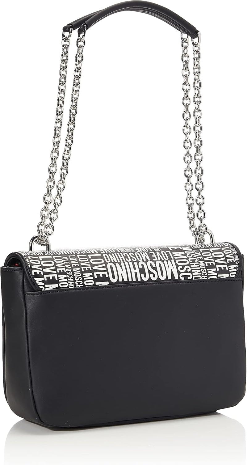 Love Moschino Damen Umhängetasche Pre-Collection Herbst-Winter 2021 Schwarz Taschen Damen Naty Shop