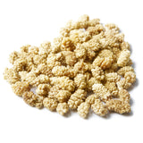 Premium Bio getrocknete (roh-vegane) weiße Maulbeeren Morus Alba Maulbeerfrucht – Trockenfrüchte ohne Zuckerzusatz aus der Türkei – Bio rohe weiße Maulbeeren Trockenfrüchte | PureRaw 200g Naty Shop dehydrierte Produkte