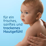 Natürliches Puder für Babys Penaten mit Aloe und Vitamin E (1x 100g) – Schützt empfindliche Haut, nimmt Feuchtigkeit auf und hält die Haut trocken – Dermatologisch bestätigt – 99 % Inhaltsstoffe natürlichen Ursprungs Kinder – Bade- und Hautpflege Naty Shop