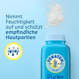 Natürliches Puder für Babys Penaten mit Aloe und Vitamin E (1x 100g) – Schützt empfindliche Haut, nimmt Feuchtigkeit auf und hält die Haut trocken – Dermatologisch bestätigt – 99 % Inhaltsstoffe natürlichen Ursprungs Kinder – Bade- und Hautpflege Naty Shop