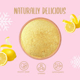 Gefriergetrocknetes Zitronenschalenpulver 100g - Gefriergetrocknetes Fruchtpulver - Gefriergetrocknetes Zitronenpulver zum Backen, Smoothies und Tee - 100 % natürliches Zitronenpulver ohne Zusatzstoffe Dehydrierte Produkte Naty Shop