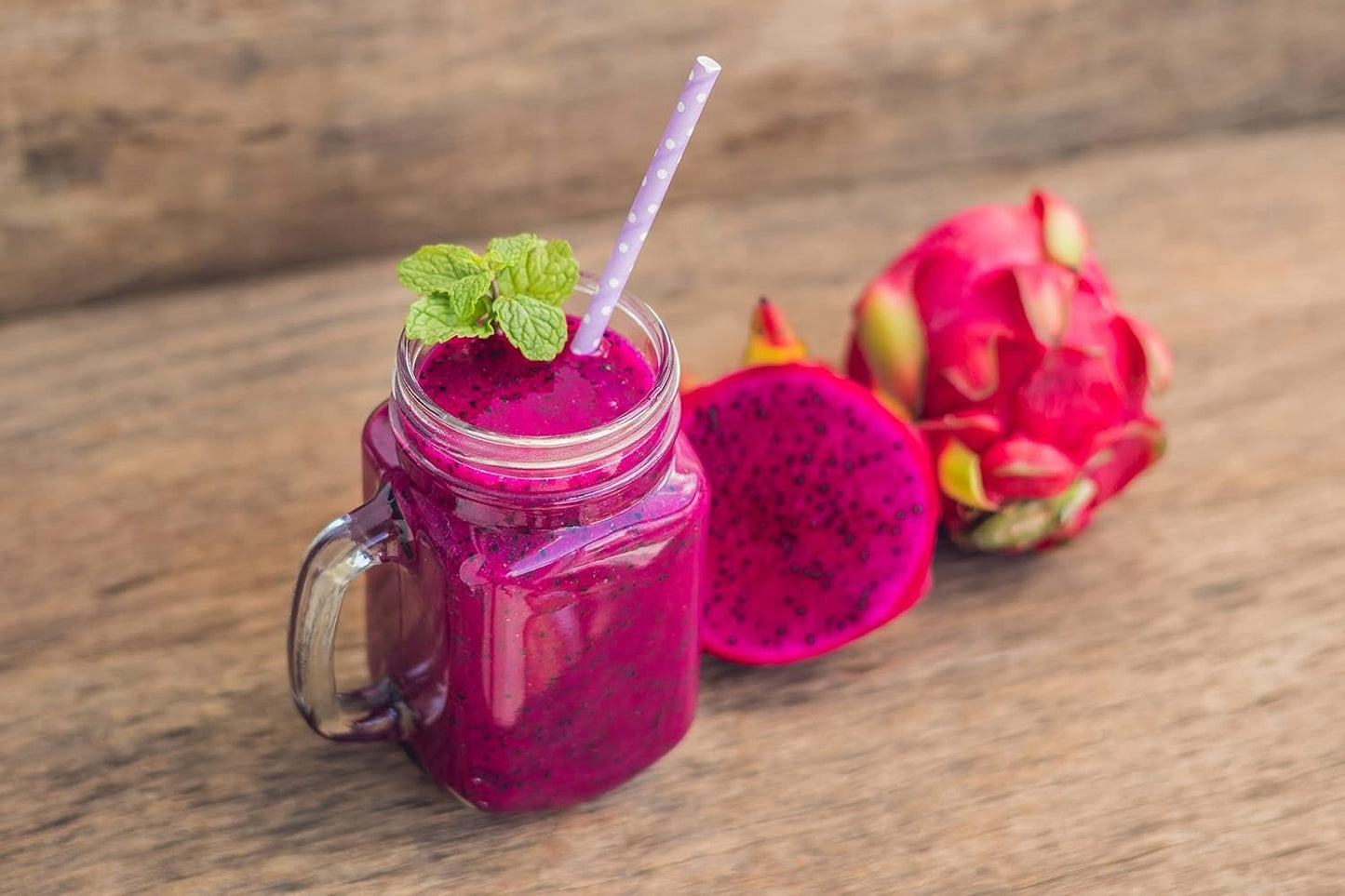 Gefriergetrocknetes Drachenfruchtpulver | 250g 100% natürlich und vegan | gentechnikfrei | ohne Zucker und ohne Zusatzstoffe ~*~ Dehydrierte Produkte von Naty Shop