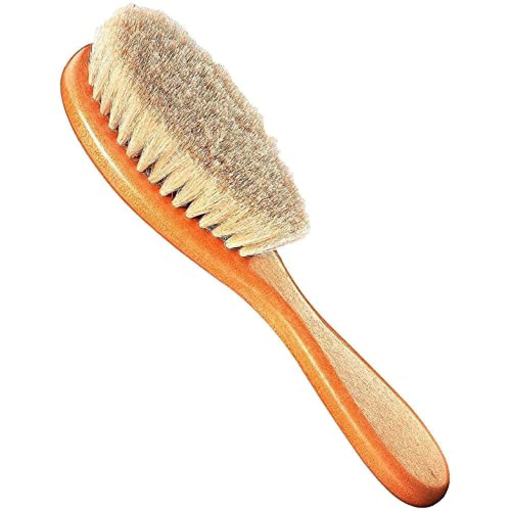 Reer 81165 Naturhaarbürste - Ziegenhaar, klein Kinder - Bad und Hautpflege Naty Shop Standardtitel