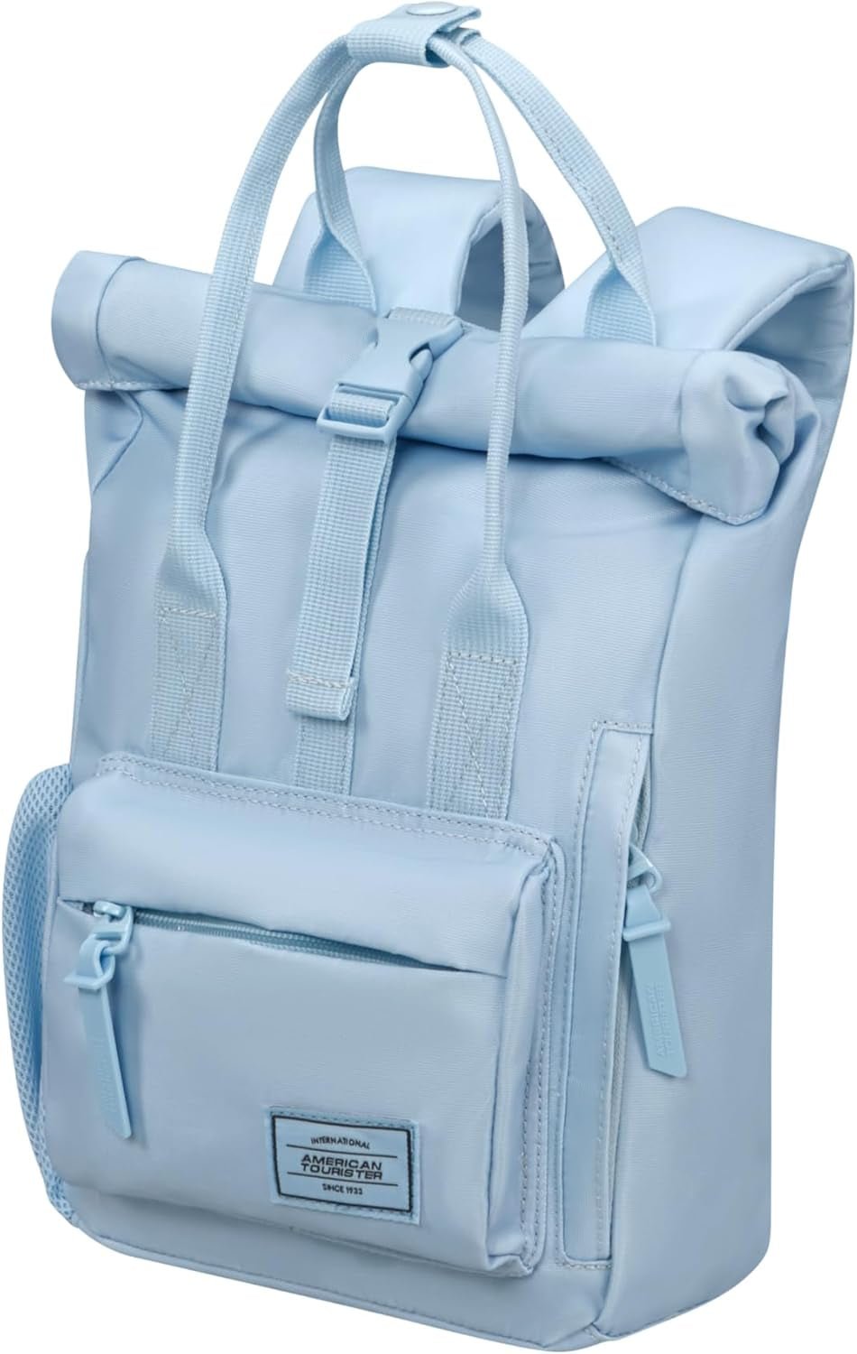 American Tourister Unisex Urban Groove Rucksack für Kinder (1er-Pack) Naty Shop Premium Rucksäcke und Schulranzen Blau (Pastel Blue) Einheitsgröße