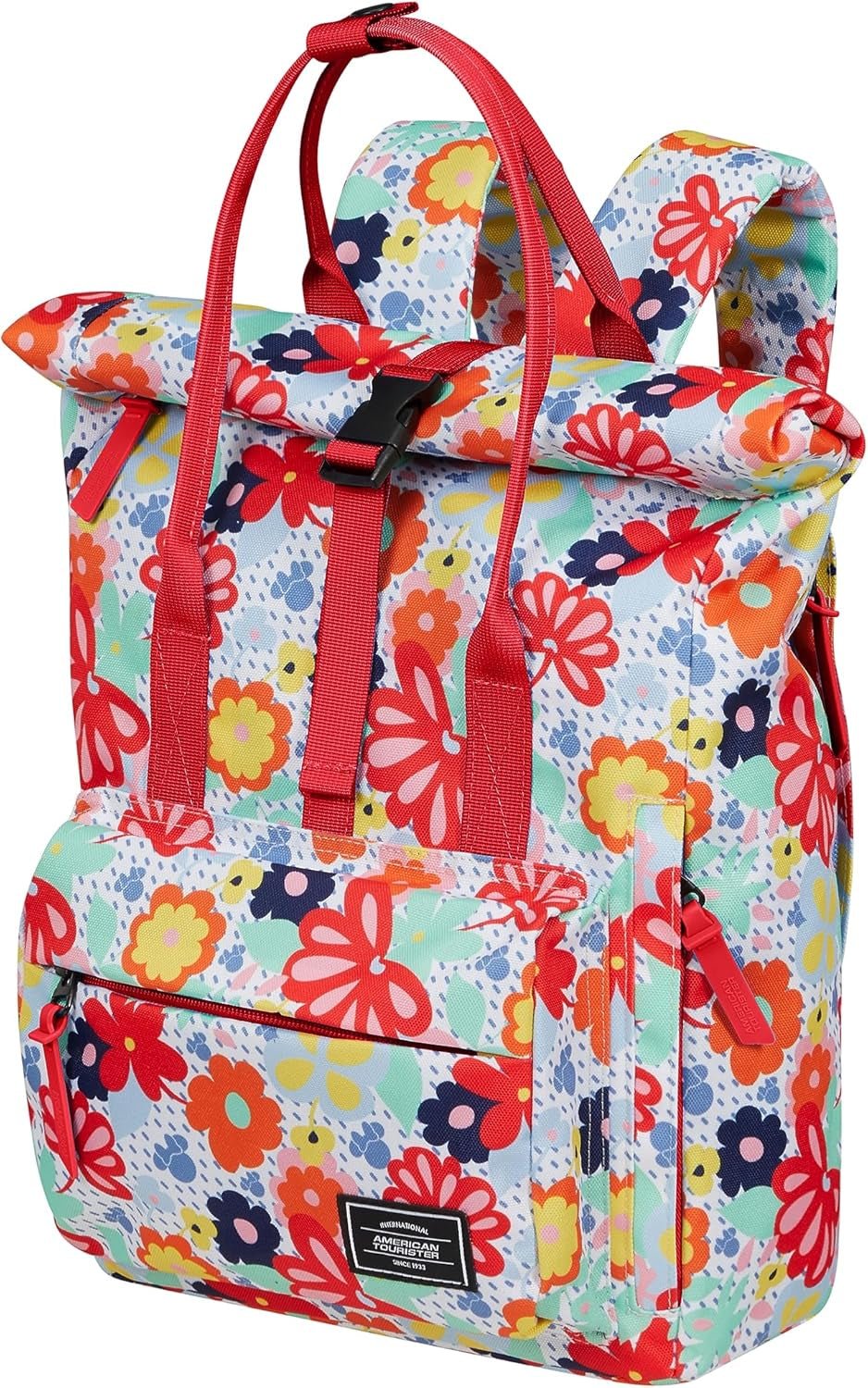 Rucksack für Kinder American Tourister Urban Groove Disney, 36 cm, 17 L, mehrfarbig (Minnie Flower) Premium-Rucksäcke und Schulranzen Naty Shop