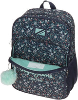 Pepe Jeans Alenka Schulrucksack mit Trolley, Blau, 30 x 40 x 12 cm, Polyester, 14,4 l, Blau, Schulrucksack mit Trolley Premium Rucksäcke und Schulranzen Naty Shop