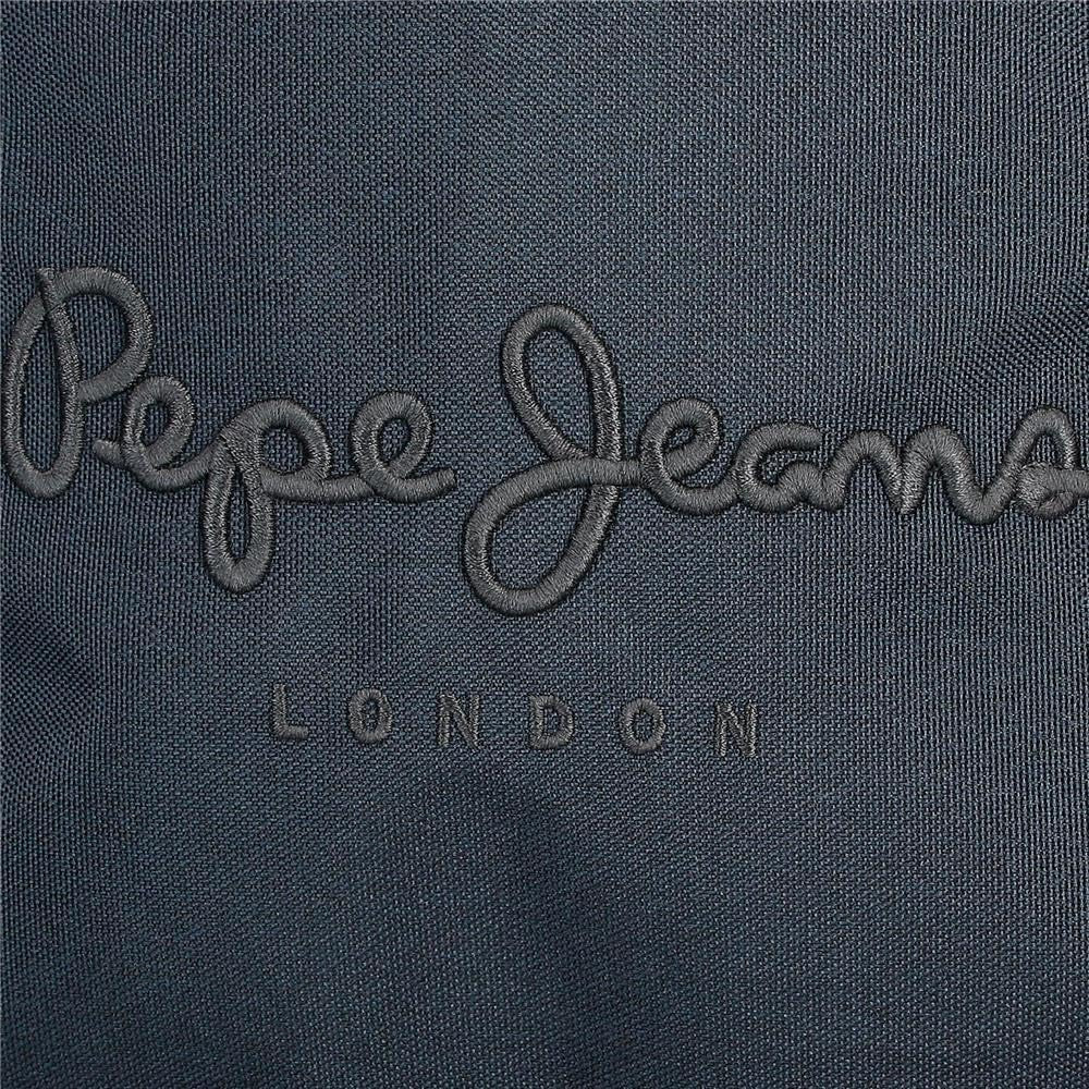 Pepe Jeans Cromwell Schulrucksack, Doppelfach, Schwarz, 33 x 46 x 15 cm, Polyester, 22,77 L, Schwarz, Einheitsgröße, Doppelfach Schulrucksack Premium Rucksäcke und Schulranzen Naty Shop