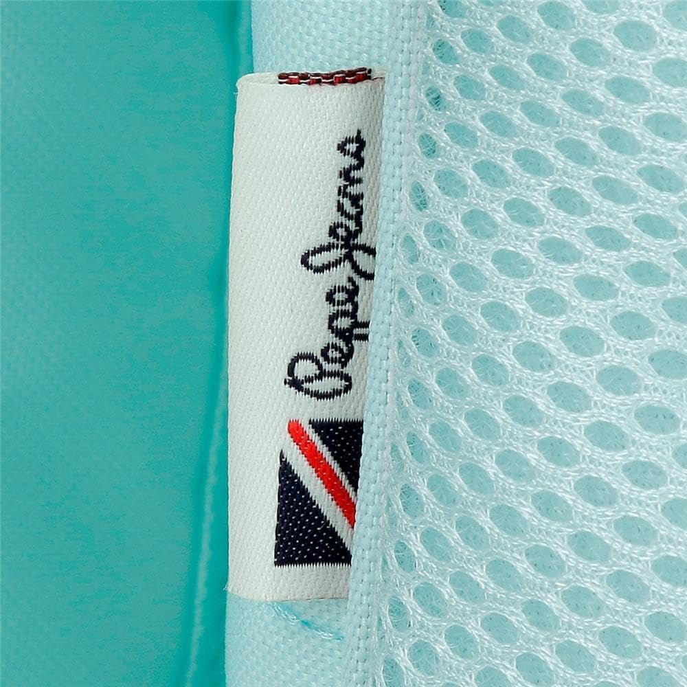 Pepe Jeans Dalma Schulrucksack. Kinderrucksack aus Polyester, breite und verstellbare verstellbare Träger, Vordertasche. Kaufen Sie bei Joumma Bags Naty Premium-Rucksäcke und Schulranzen