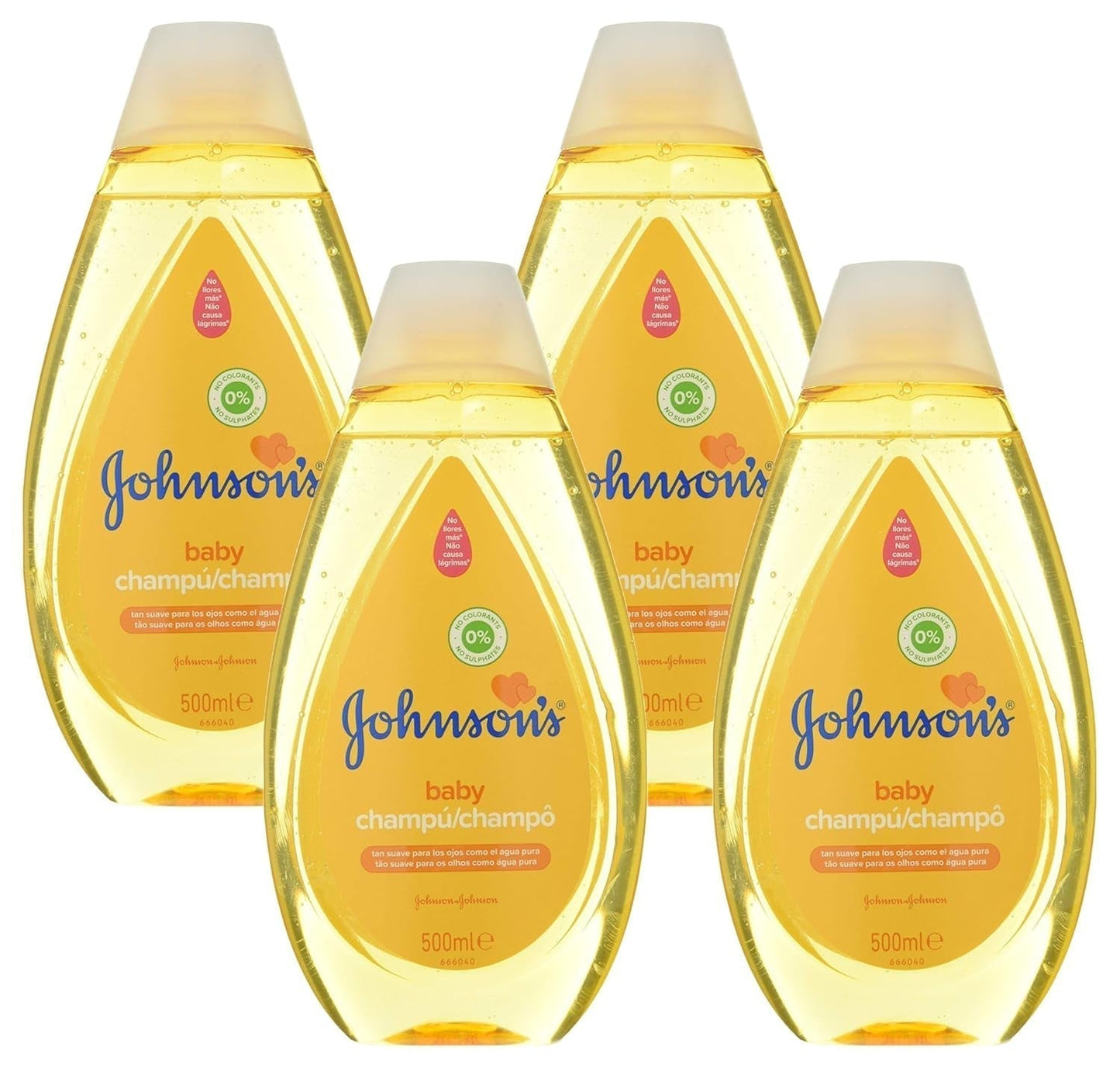 Shampoo - 500 ml (1 Packung) Kinder - Bade- und Hautpflege Naty Shop 500 ml (4er Packung)