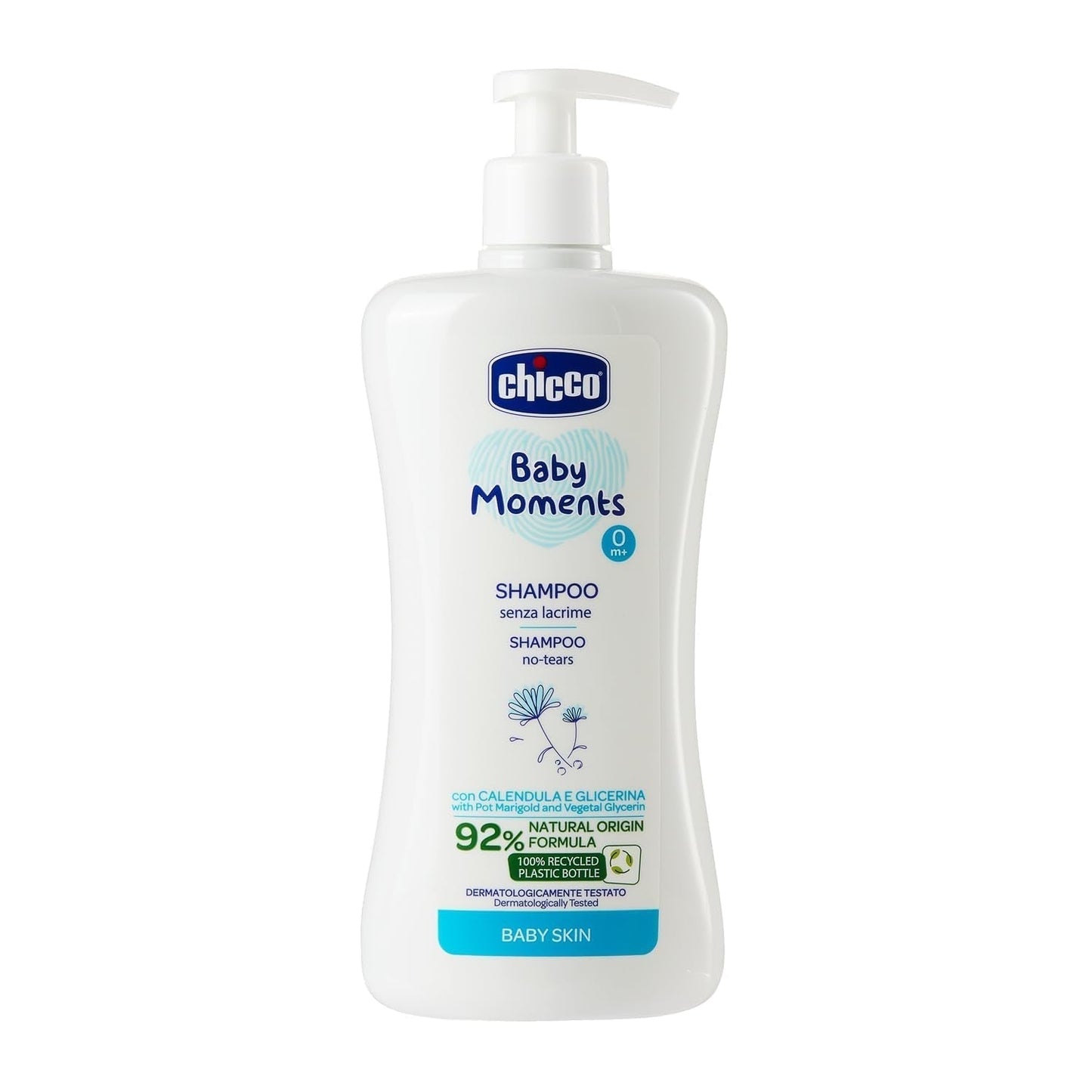 Chicco Kindershampoo – Bad und Hautpflege Naty Shop 500 ml (1 Packung)